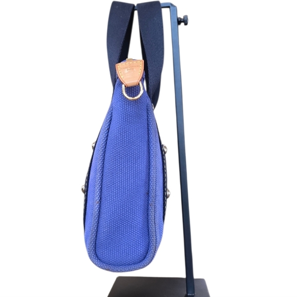 Louis Vuitton Antigua Cabas PM Blue Canvas Tote Handbag - Picture 4 of 16